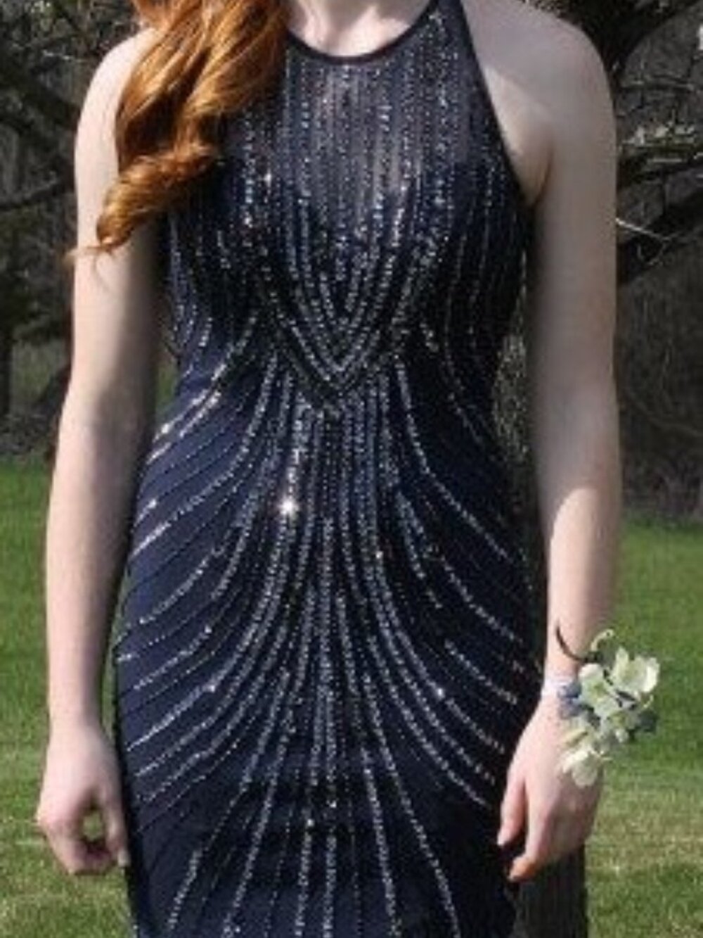 Gorgeous gown for wedding or prom size xs